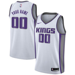 Sacramento Kings Swingman Custom Jersey White - Association Edition 2019