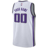 Image of Sacramento Kings Swingman Custom Jersey White - Association Edition 2019