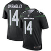 Image of Sam Darnold New York Jets Color Rush Legend Jersey – Stealth Black 2019