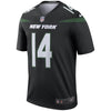 Image of Sam Darnold New York Jets Color Rush Legend Jersey – Stealth Black 2019