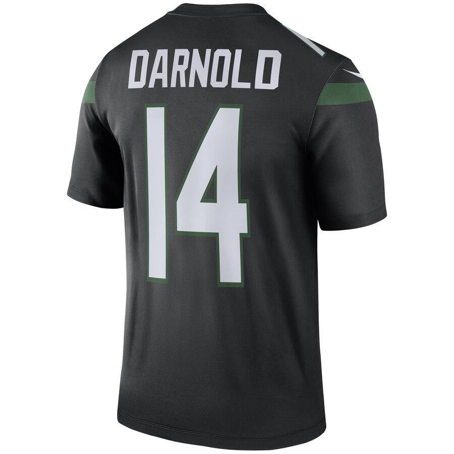 Sam Darnold New York Jets Color Rush Legend Jersey – Stealth Black 2019