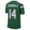 Image of Sam Darnold New York Jets Game Jersey – Gotham Green 2019