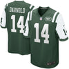 Image of Sam Darnold New York Jets Game Jersey – Green 2019