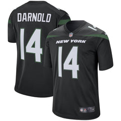 Sam Darnold New York Jets Game Jersey – Stealth Black 2019