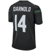 Image of Sam Darnold New York Jets Game Jersey – Stealth Black 2019