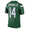 Image of Sam Darnold New York Jets Legend Player Jersey – Gotham Green 2019