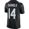 Image of Sam Darnold New York Jets Vapor Limited Jersey – Stealth Black 2019