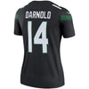 Image of Sam Darnold New York Jets Women's Color Rush Legend Jersey – Stealth Black 2019