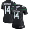Image of Sam Darnold New York Jets Women's Color Rush Legend Jersey – Stealth Black 2019
