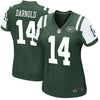 Image of Sam Darnold New York Jets Women's Game Jersey – Green 2019