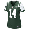 Image of Sam Darnold New York Jets Women's Game Jersey – Green 2019