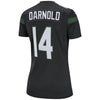 Image of Sam Darnold New York Jets Women's Game Jersey – Stealth Black 2019