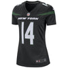 Image of Sam Darnold New York Jets Women's Game Jersey – Stealth Black 2019