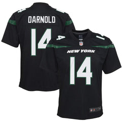 Sam Darnold New York Jets Youth Retired Player Game Jersey – Stealth Black 2019