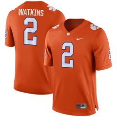 Sammy Watkins Clemson Tigers Game Jersey – Orange 2019