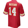 Image of Sammy Watkins Kansas City Chiefs Game Jersey – Red 2019