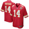 Image of Sammy Watkins Kansas City Chiefs Game Jersey – Red 2019