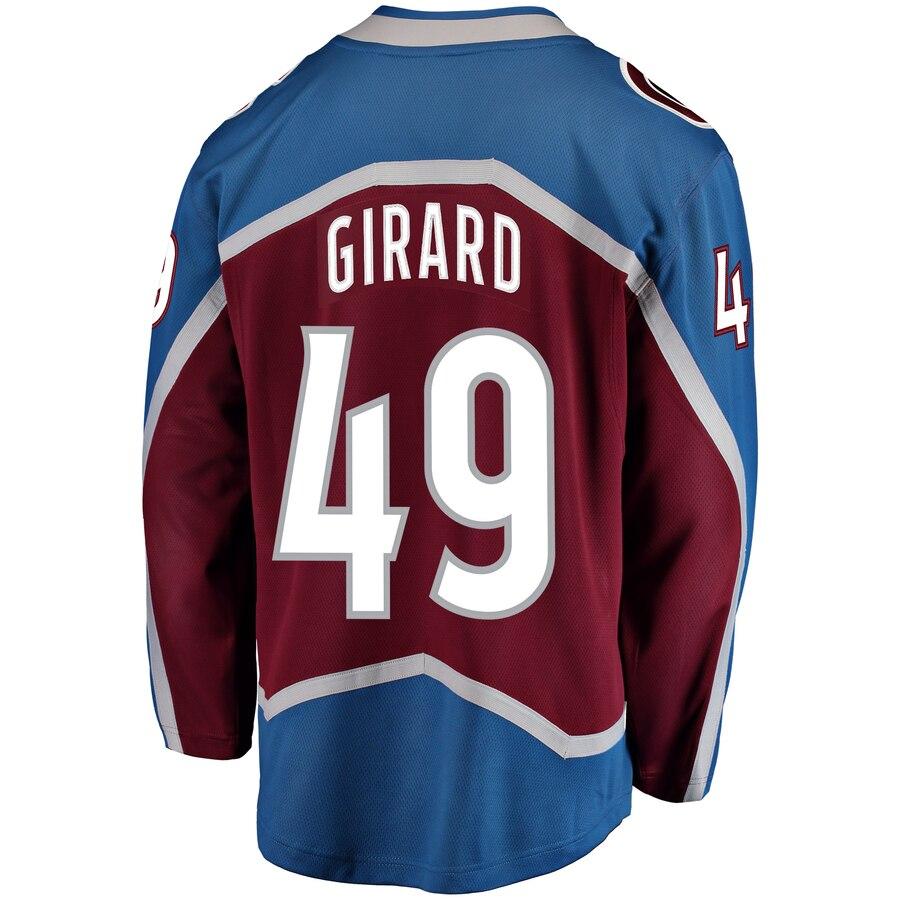 Samuel Girard Colorado Avalanche Breakaway Player Jersey – Burgundy 2019
