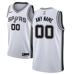 San Antonio Spurs Custom Swingman Jersey White - Association Edition 2019