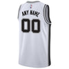 Image of San Antonio Spurs Custom Swingman Jersey White - Association Edition 2019