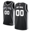 Image of San Antonio Spurs Swingman Custom Jersey Black - Icon Edition 2019