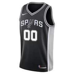 San Antonio Spurs Swingman Custom Jersey Black - Icon Edition 2019