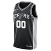 Image of San Antonio Spurs Swingman Custom Jersey Black - Icon Edition 2019