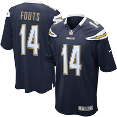 San Diego Chargers Dan Fouts Retired Player Game Jersey - Navy 2019