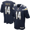 Image of San Diego Chargers Dan Fouts Retired Player Game Jersey - Navy 2019