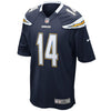 Image of San Diego Chargers Dan Fouts Retired Player Game Jersey - Navy 2019