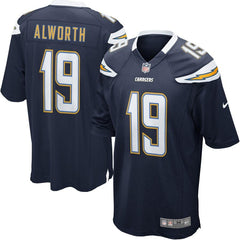 San Diego Chargers Lance Alworth Retired Player Game Jersey - Navy 2019