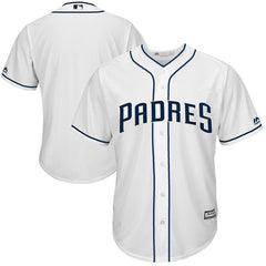 San Diego Padres Majestic Cool Base Team Jersey - White- 2019