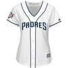 Image of San Diego Padres Majestic Women's 2019 Jackie Robinson Day Official Cool Base Jersey – White 2019