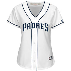 San Diego Padres Majestic Women's Cool Base Team Jersey - White 2019