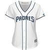 Image of San Diego Padres Majestic Women's Cool Base Team Jersey - White 2019