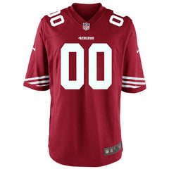 San Francisco 49ers Custom Game Jersey - Scarlet 2019