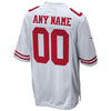 Image of San Francisco 49ers Custom Game Jersey – White 2019