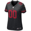 Image of San Francisco 49ers Women's Custom Game Jersey - Black 2019