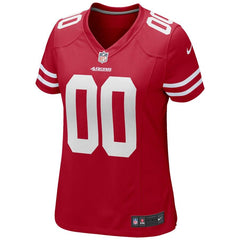 San Francisco 49ers Women's Custom Game Jersey – Red 2019