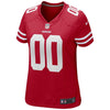 Image of San Francisco 49ers Women's Custom Game Jersey – Red 2019