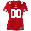 Image of San Francisco 49ers Women's Custom Game Jersey - Scarlet 2019