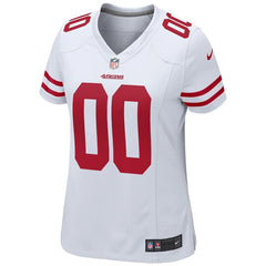 San Francisco 49ers Women's Custom Game Jersey – White 2019