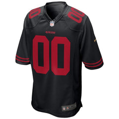 San Francisco 49ers Youth Alternate Custom Game Jersey – Black 2019