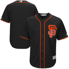 San Francisco Giants Majestic Alternate Cool Base Team Jersey - Black 2019