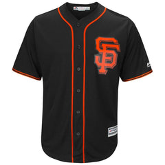 San Francisco Giants Majestic Alternate Cool Base Team Jersey - Black 2019