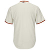 Image of San Francisco Giants Majestic Official Cool Base Jersey - Tan 2019