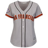 Image of San Francisco Giants Majestic Women's 2019 Jackie Robinson Day Official Cool Base Jersey – Gray 2019