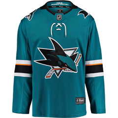 San Jose Sharks Breakaway Home Jersey - Teal 2019