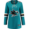 Image of San Jose Sharks Women's Breakaway Home Jersey - Teal 2019