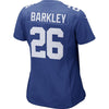 Image of Saquon Barkley New York Giants Women's Game Jersey – Royal 2019